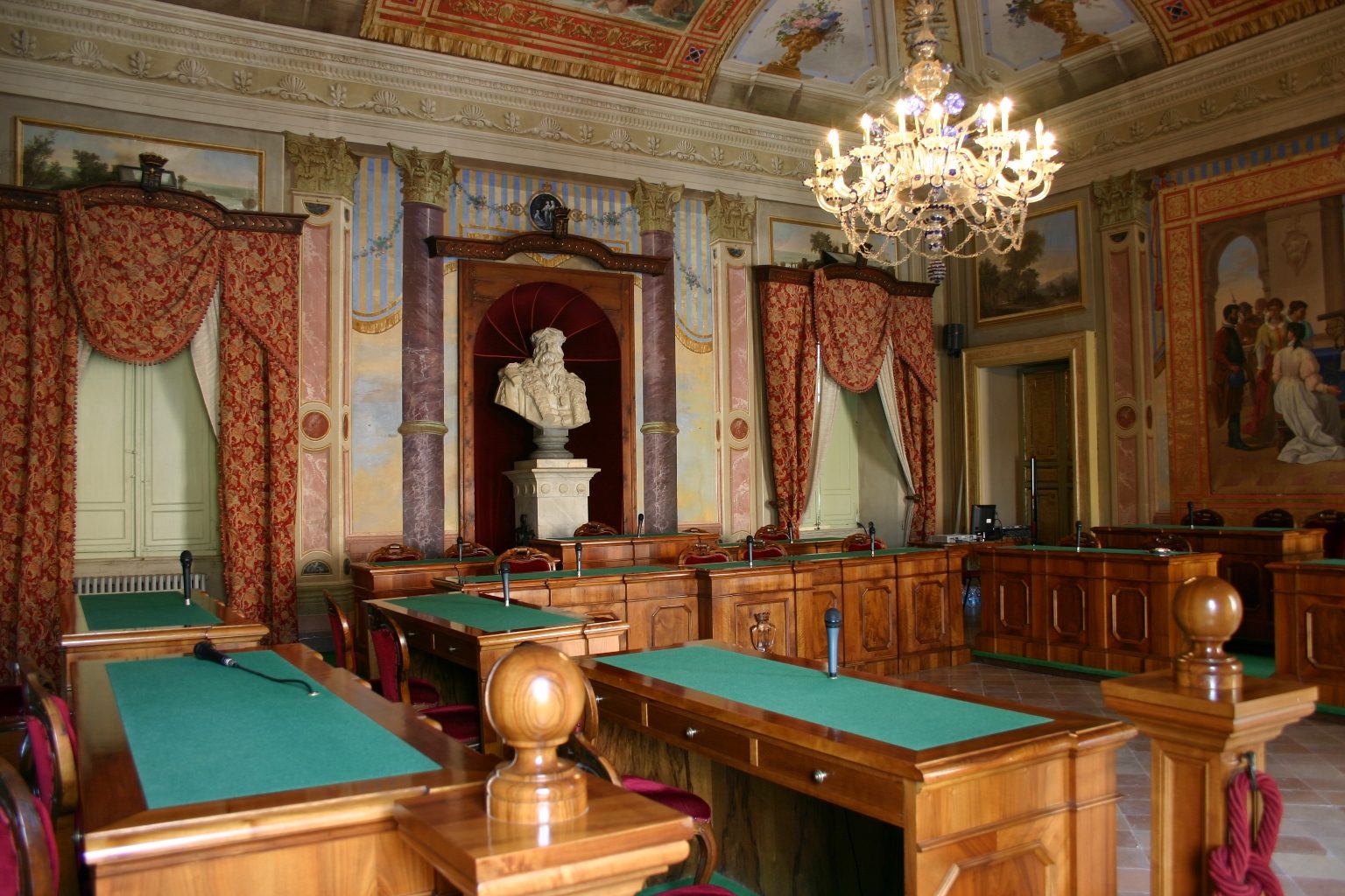 Bartolomeo Eustachi's bust, Municipality Hall, San Severino Marche, Italy - 01.JPG
